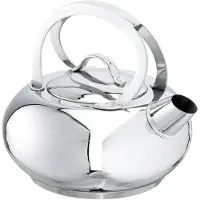 Schulte -Ufer Bouilloire Ada 1.5Liter, Bouilloire électrique, Argent