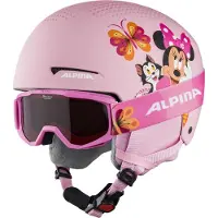 Alpina Casque de Ski Alpina Junior Zupo Disney Set Minnie Mouse-51 - 55 cm