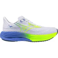 Mizuno Chaussures Wave Rider 29 Blanc Bleu SS26 Femme, Taille 37 - EUR