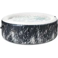 Intex PureSpa Glow Bubble Deluxe 4 personnes - WiFi