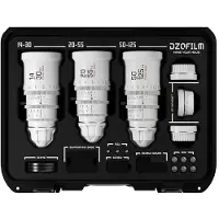 DZOfilm Pictor Zoom Bundle 14-30/50-125/20-55 T2.8 – Blanc