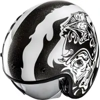 HJC V31 Flame Casque jet