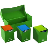 GameGenic Triple Deck Holder 300+ XL pour 300 cartes à double sleeve Vert