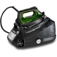Rowenta DG 9248 Silence Steam Pro générateur de vapeur noir/vert, Couleur:Noir/Vert