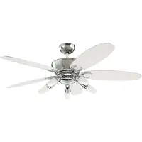 WESTINGHOUSE Ventilateur de plafond avec éclairage Arius avec télécommande - , Arius, Noir, Salon / séjour, Métal, Moderne