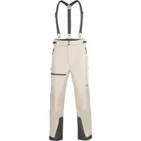 Jack Wolfskin Flowline Pro 2L Ins, pantalon de ski, homme, beige
