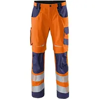 Kübler Pantalon REFLECTIQ PSA 2 orange vif/bleu foncé Forme 2207 Taille 94 (94)