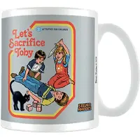 Steven Rhodes Mug Merchandising Fun de - Let's Sacrifice Toby - pour Indifférent - blanc - Taille Standard