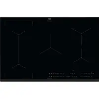 Electrolux Table de cuisson à induction encastrable EIV835 noire, 80 cm, 5 zones