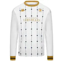 Kappa Fc Versailles Kombat 24/25 Away Long Sleeve T-shirt Blanc XL Homme