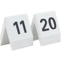 Securit Jeu de numéros de table
