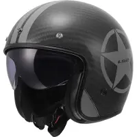 LS2 OF601 Bob II Carbon Star Casque à face ouverte Taille