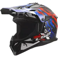 LS2 MX708 Fast II Grotesk Casque de motocross Taille