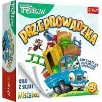 Trefl Gry Jour de déménagement avec la famille Treflik – Jeu de dextérité – Trefl 02071