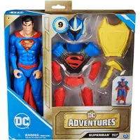 Spin Master Figurine Superman 30 cm + accessoires DC Adventures