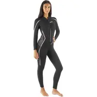 Seac Sub M.lungo Invidia 3 Mm Woman Diving Wetsuit Noir M Femme