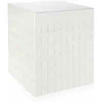 Kartell tabouret EUR (Blanc - techno-polymères termoplastique)