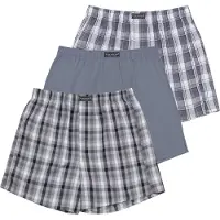 Normani Boxers bleu fumé / bleu-gris / gris / blanc