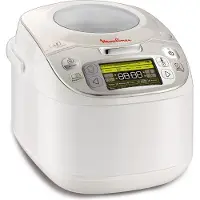 Moulinex MaxiChef, Cuiseur vapeur + cuiseur à riz, Blanc