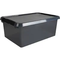Sunware Aufbewahrungsbox Comfort-line, 45L, grau-transparent (45 l, 60 x 40 x 26 cm)