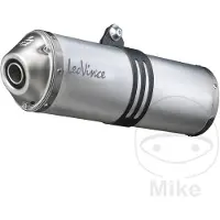Leovince Lv-x Suzuki Dr-z 400 00-05/dr-z 400 E 00-07/dr-z 400 S 00-22/dr-z 400 Sm 05-22 Not Homologated Slip On Muffler Argenté Not Homologated