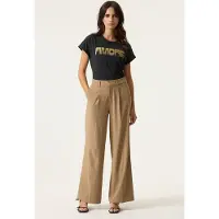 Garcia N260312 femme Pantalon, XXL, Brun, Wide fit