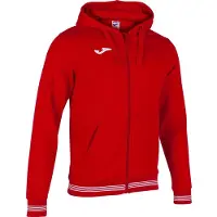 Joma Campus Iii Full Zip Sweatshirt Rouge S Homme