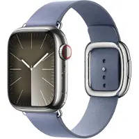 Apple Modern Buckle FineWoven pour Watch | 38/40/41/42 mm - Taille M - Lavender Blue