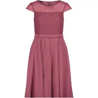 Vera Mont Robe de cocktail rouge foncé