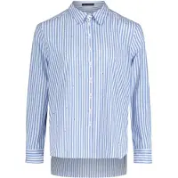 Betty Barclay Chemisier bleu clair / blanc