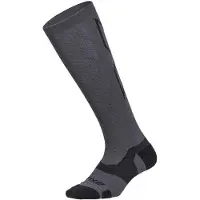 2XU Vectr Light Cushion 30- Long Socks 37 Cm Gris EU 35-37 1/2 / 30-37 cm