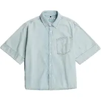 G-Star D29326-01 Short Sleeve Shirt Bleu XS Femme