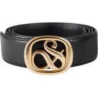 Scotch & Soda Ampersand Belt Noir L Femme