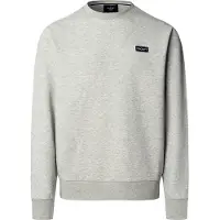 Hackett London pour homme. HM5800089 Sweat à col rond avec logo gris (XXL), Casuel, Coton