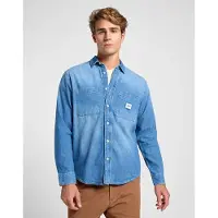 Lee Workwear 2.0 Long Sleeve Shirt Bleu 2XL Homme