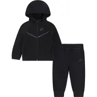 Nike Survêtement 'TECH FLEECE' gris foncé / noir