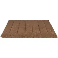District 70 Sherpa Matelas Pour Cage - Moka - M