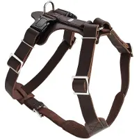 Hunter harnais Aalborg, taille:M-L/1, couleur:marron foncé
