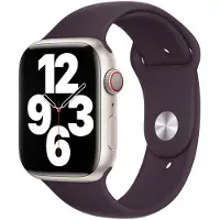 Apple Watch 42/44/45 mm Bracelet Sport Silicone Baie de Sureau
