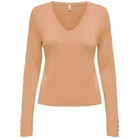 ONLY Pull Fin Col V Manches Longues Boutons Minna Femme Only