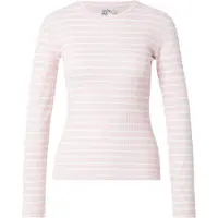 Pieces T-shirt 'PCRUKA' rose / blanc