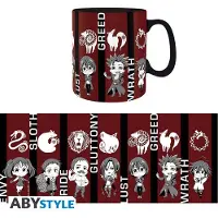 Abystyle THE SEVEN DEADLY SINS - Mug - 460 ml - Chibi sins - box x2, Tasse, Multicolore