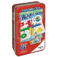 Big Buy Cooking Parchís-Oca Plateau de jeu Cayro 12 x 19,5 x 5 cm