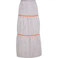 IZIA Jupe bleu / orange / blanc