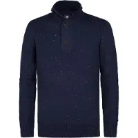 Petrol Industries Pull-over 'Buffalo' bleu foncé
