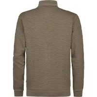 Petrol Industries Veste de survêtement 'Kenai' bleu marine / marron