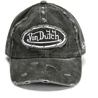 Von Dutch Casquette Dad Délavée - Gris, Gris
