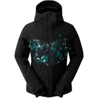 Dare 2b - Veste de ski "Iced" pour femmes, imperméable RG12142 (34 FR) (Noir/électrique)