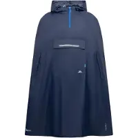 Trespass Qikpac Poncho de pluie unie à capuche TP422 (M) (Marine)
