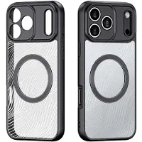 DUX Coque arrière Aimo avec MagSafe pour Apple iPhone 17 Pro - Transparent